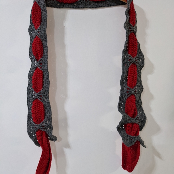 Younique as You Are! Double Scarf HANDCRAFTED Crochet - Picture 5 of 10